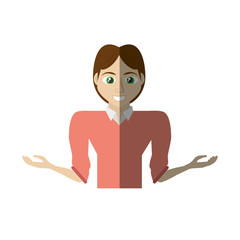 fun guy celebration happy vector illustration eps 10