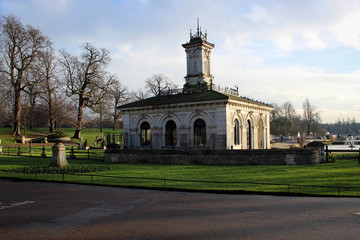 Italian Garden in Hyde Park, London, Great Britain