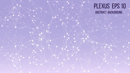 Abstract plexus background