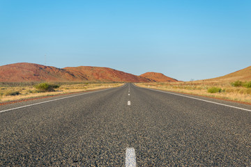 Fototapeta na wymiar Highway in Western Australia