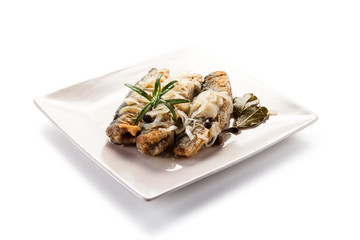 Fish dish - fried herring