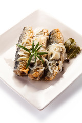Fish dish - fried herring