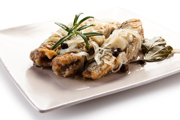 Fish dish - fried herring