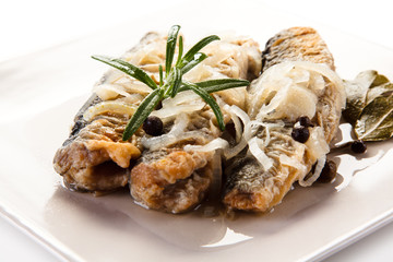 Fish dish - fried herring