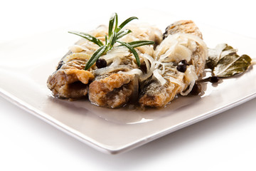 Fish dish - fried herring