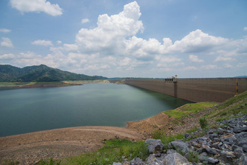 Khun Dan Prakan Chon Dam View