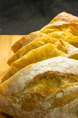 loaf of white wheat bread