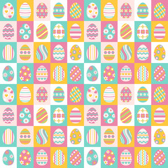 Easter eggs for Easter holidays design.