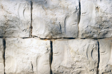 Wall of big stones