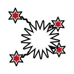 pop art speech bubble symbol vector illustration eps 10