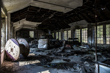 Fabbrica abbandonata.