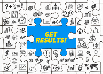 Get Results! / Puzzle mit Symbole