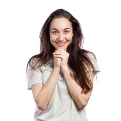 Naklejka premium Cute smile