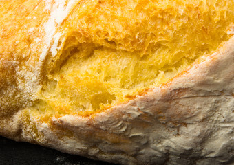 loaf of white wheat bread