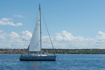 Obraz premium Segeln in Kroatien