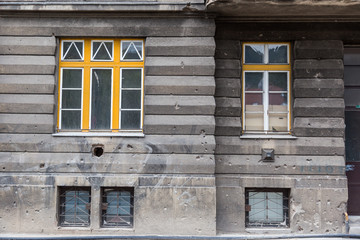 Building in Sarajevo, Bosnia