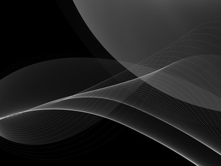 Abstract wavy business background 