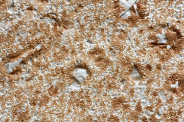 Texture of traditional Armenian thin flat bread,  lavash