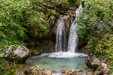 Fototapeta na wymiar Waterfall in Bosnia