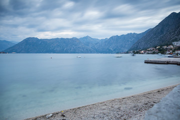 Long Exposure in Kotor Bay, Montenegro