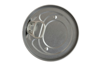 Lid of a tin can.