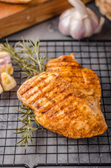 Chicken steak grilled