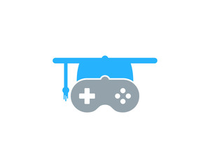 Game Education Icon Logo Design Element © Nizwa Design