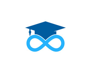 Infinity Education Icon Logo Design Element