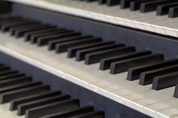 Naklejka premium Keybord of an Organ