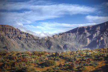 Anaga mountain in Tenerife, Spain, Europe