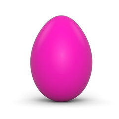 Pink easter egg