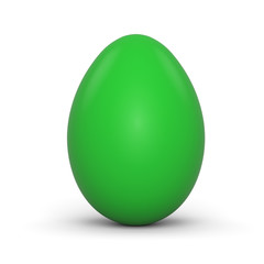 Green easter egg