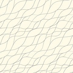 Abstract line seamless pattern