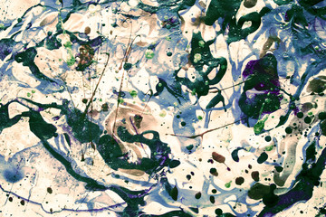 Abstract background with rich, bright colors.