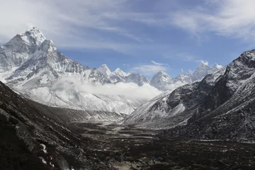 Fototapeten Nepal mit seinen hohen Bergen und jede Menge Schnee © Biewer_Jürgen