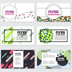 fresh background flyer style background Design Template