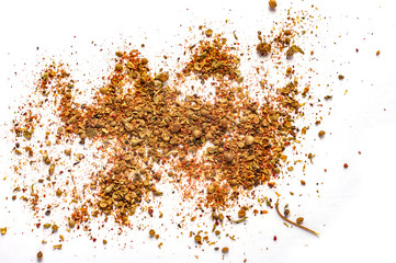 spices isolated