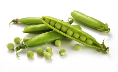 Ripe pea vegetable