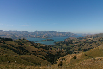 Obraz premium View of Akaroa