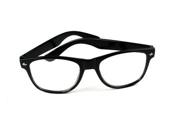 Fototapeta premium Glasses. Isolated on white background. Close up