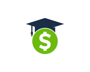 Money Education Icon Logo Desing Element
