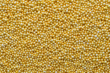 Multicoloured sweet sugar balls. Small ball pattern.