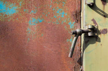 Rusty Metal door