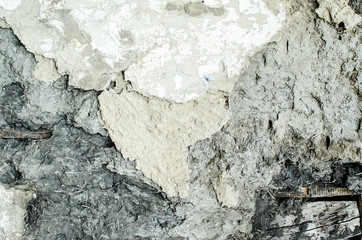 cracked concrete, vintage rift on old background,old wall