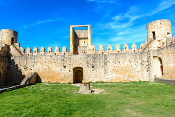 Fototapeta na wymiar Castle of Frias in Burgos, Spain