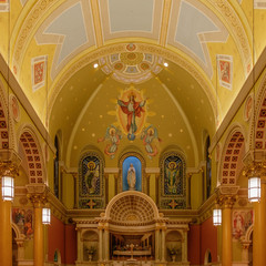 Fototapeta na wymiar St. Cecelia Altar - Boston