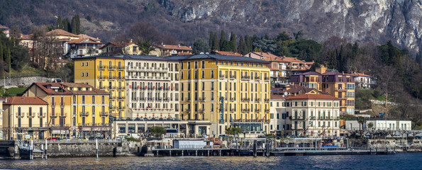 Cadenabbia: view approaching boat