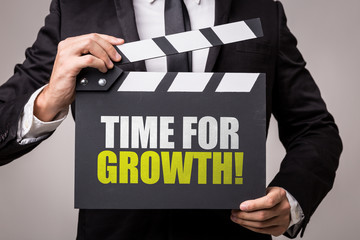 Fototapeta premium Time for Growth!