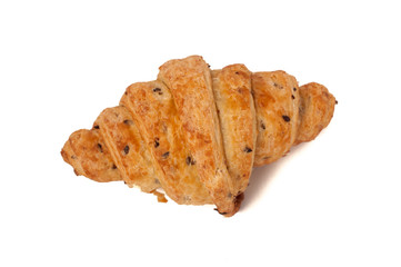 grain Croissant isolated on white background