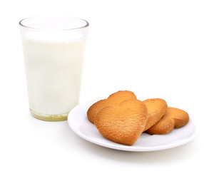Cookies and milk.